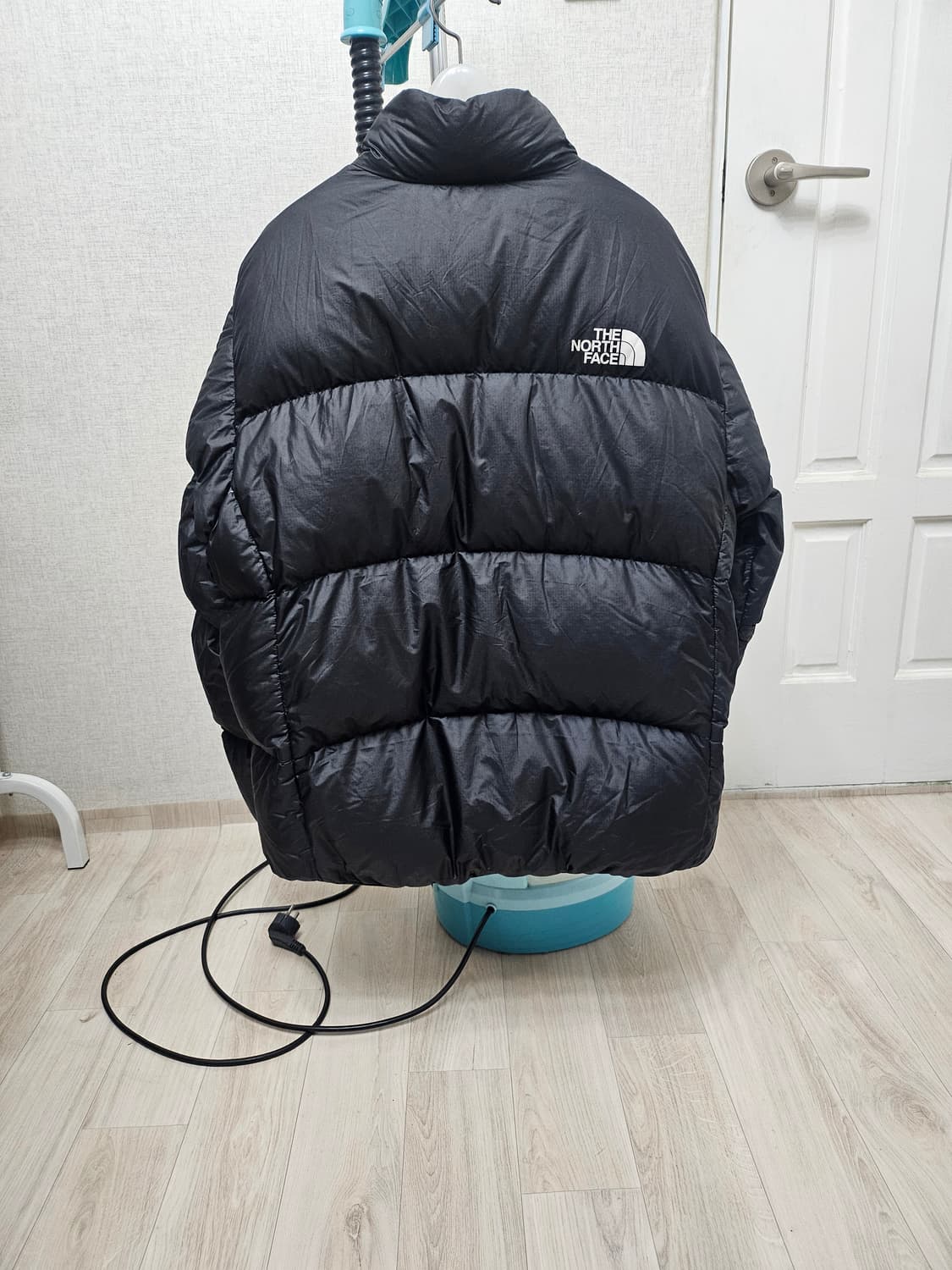 (105)XL☆우주매물☆노스페이스 테크팩 RDS 눕시[블랙] 구스다운패딩 상품이미지9