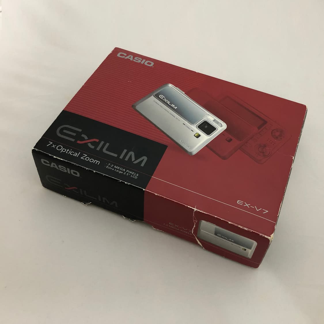 (신품급, 박스셋) 카시오 엑슬림 EX-V7 상품이미지1