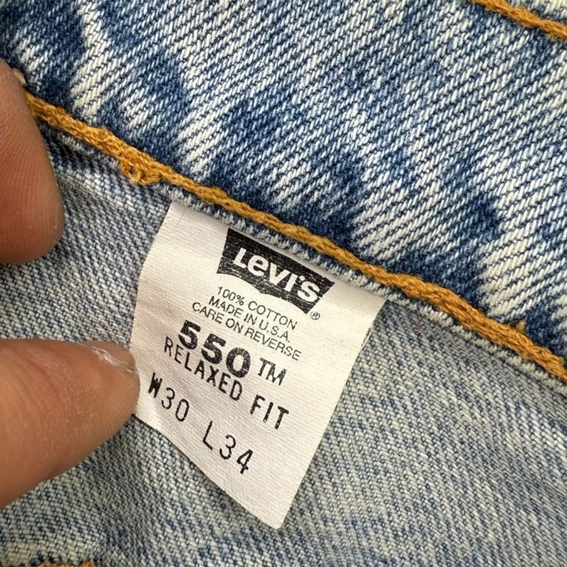 usa 리바이스 550 데님팬츠 r1710 상품이미지7