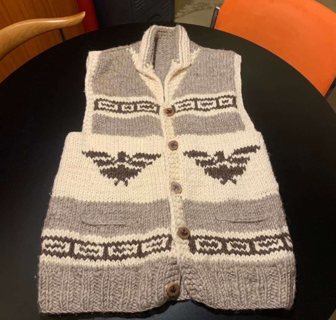 코위찬 니트 조끼 상품이미지1