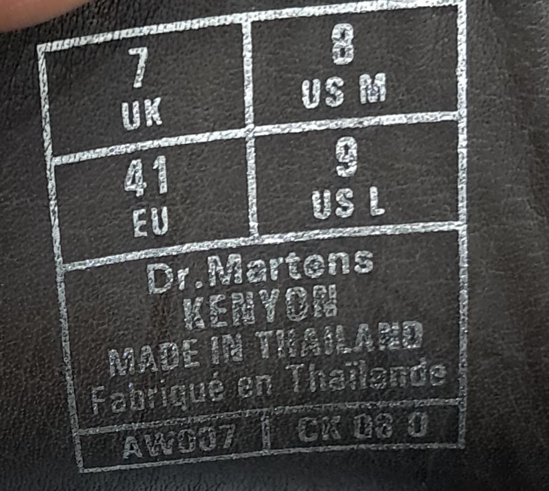 닥터마틴 데저트부츠 41(260) 상품이미지6