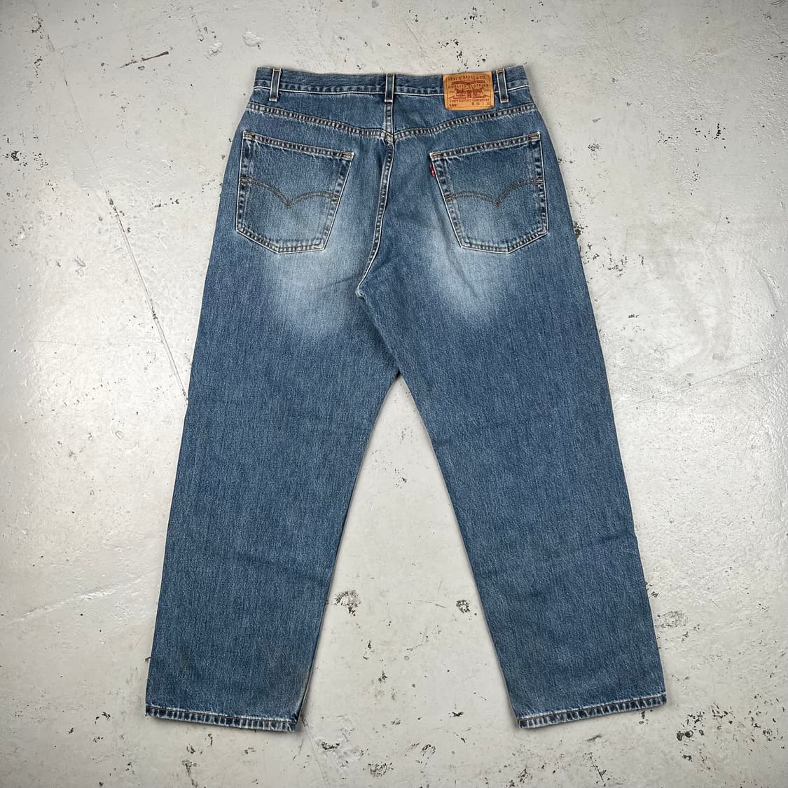 빈티지 리바이스 569 루즈 스트레이트핏 데님 상품이미지3