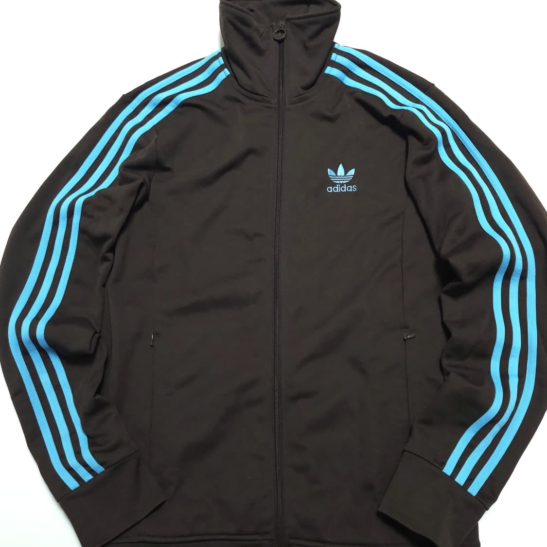 아디다스 희귀 유로파 트랙탑 져지 자켓 민트초코브라운 상품이미지2