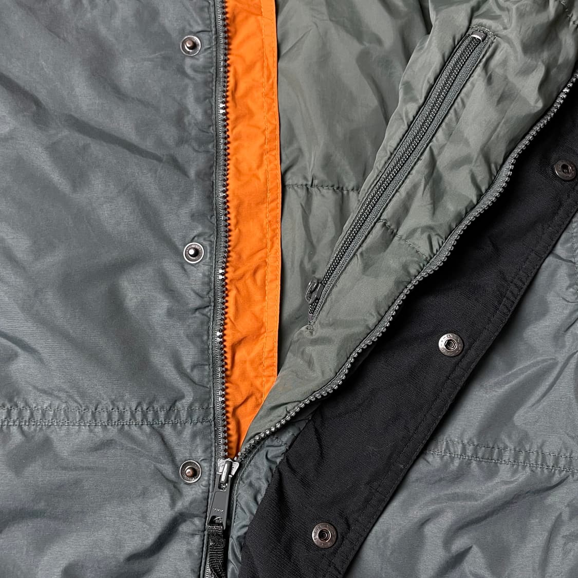 COLUMBIA 컬럼비아 빈티지 카키 후드 윈드브레이커 A00508 상품이미지9