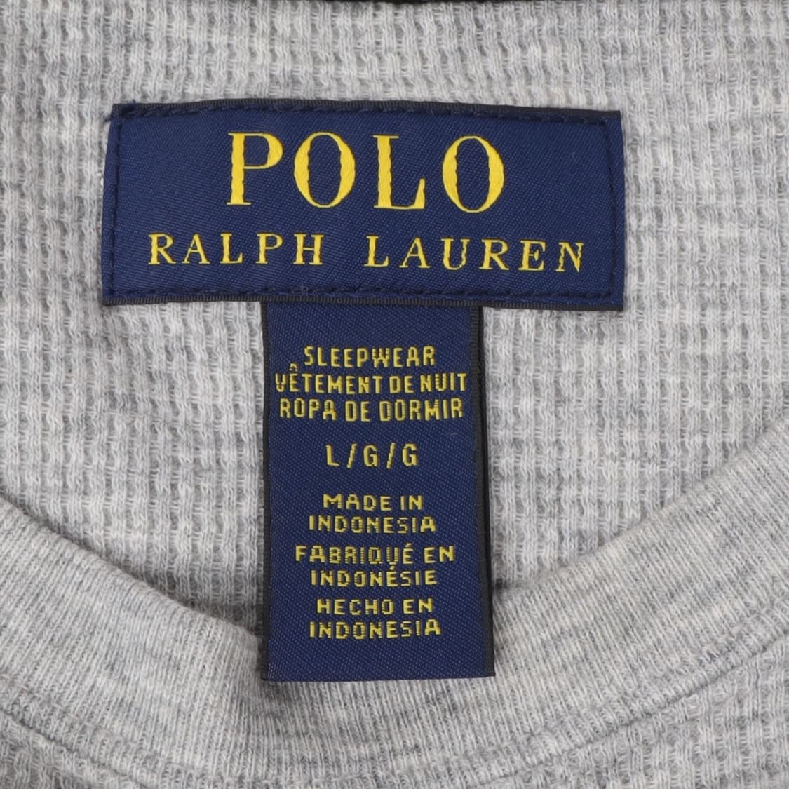 폴로 랄프로렌 그레이 와플 롱슬리브 상품이미지8