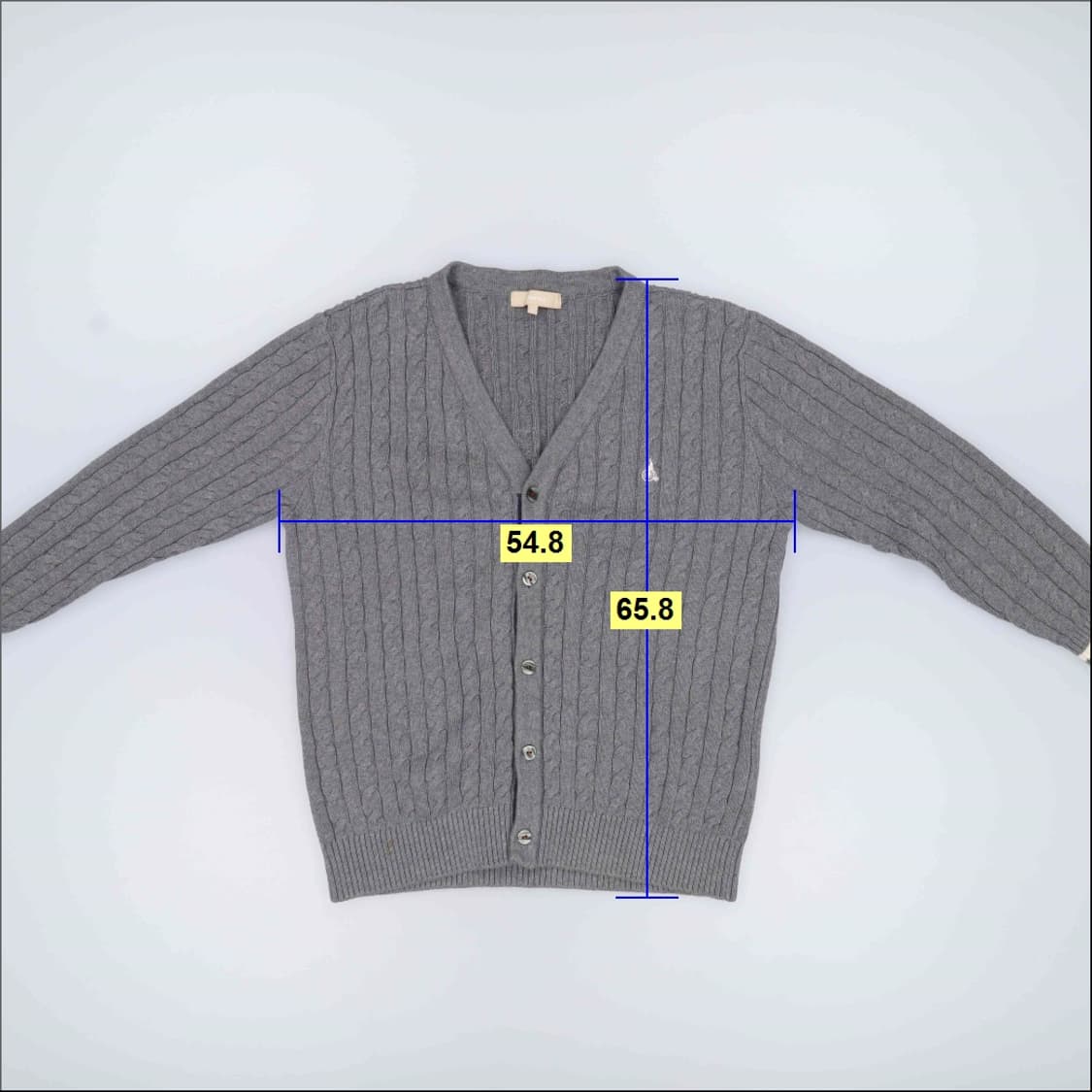 165 빈폴 키즈여성 니트 가디건 0331H1 상품이미지6