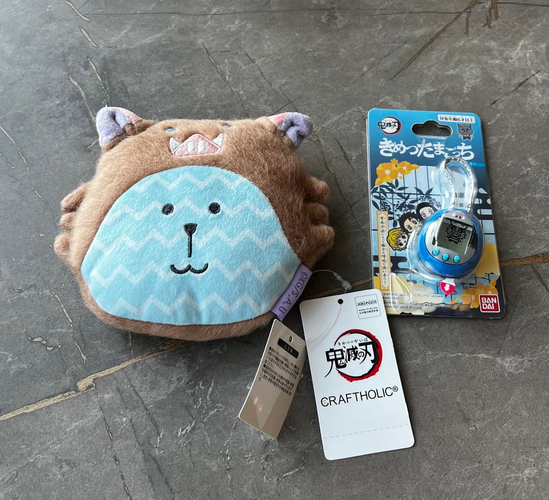 귀멸의 칼날 이노스케 다마고치 + 크래프트홀릭 이노스케 파우치 상품이미지1