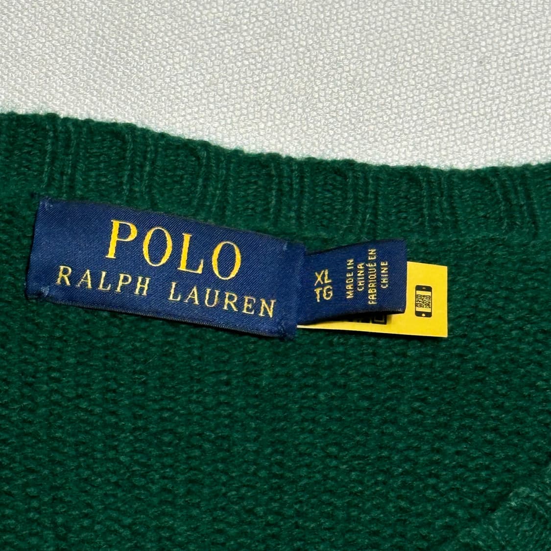 Polo Ralph Lauren 빅베어 그린 울 니트 상품이미지3