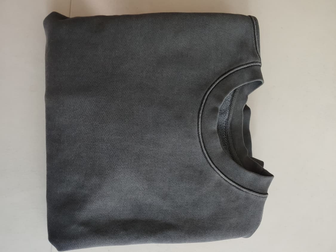 어텐션로우 피그먼트 리버시블 헤비 맨투맨 상태좋음 0사이즈 상품이미지4