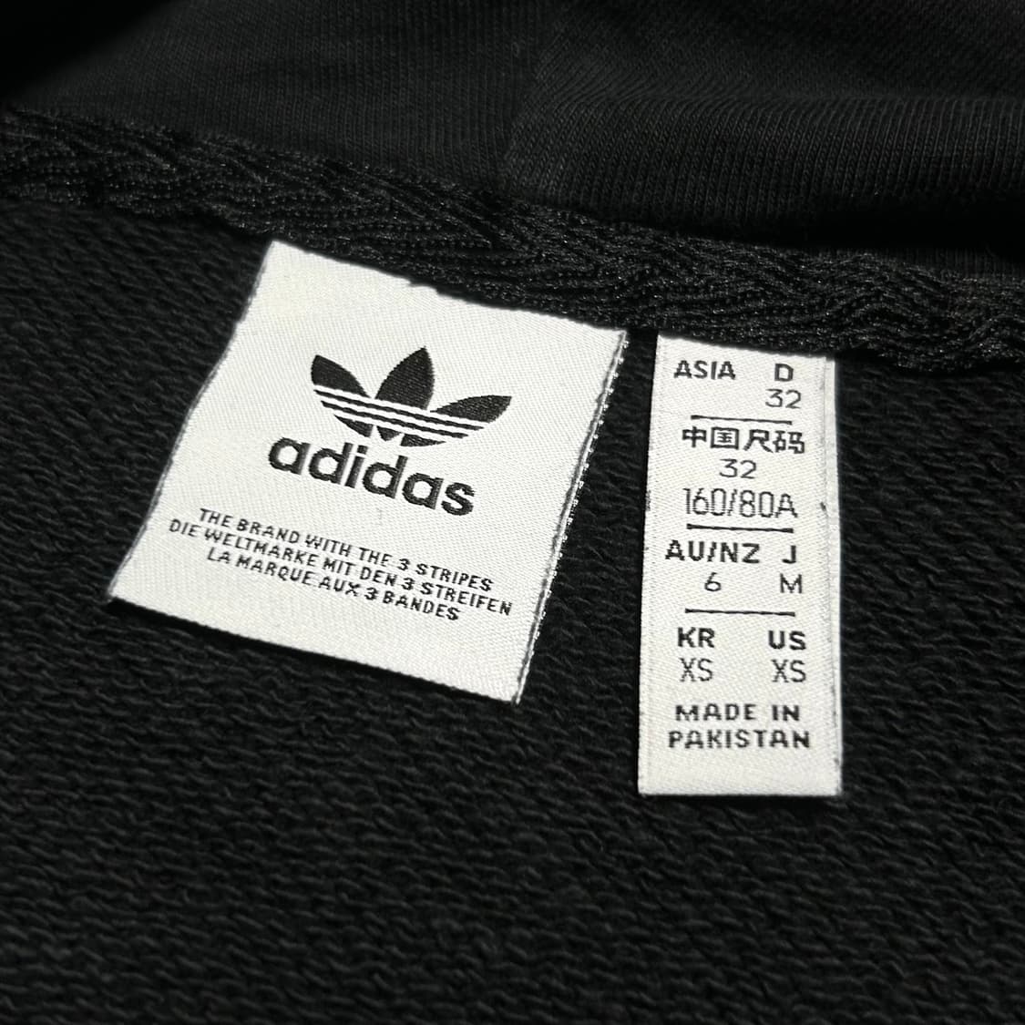 [S] adidas 아디다스 크롭 우먼즈 후드티 상품이미지6
