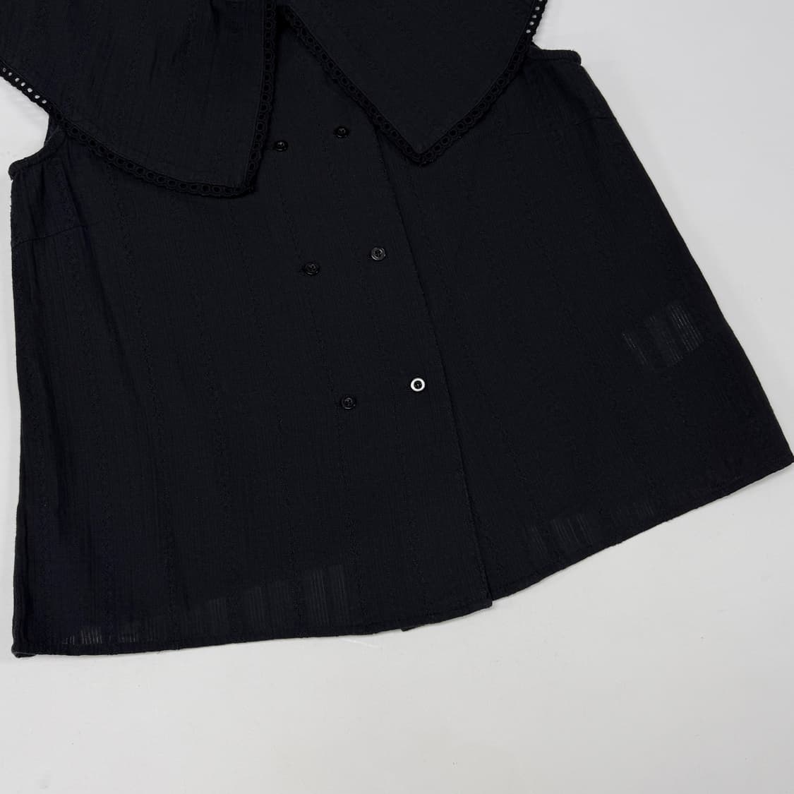 Ray Beams big collar sleeveless 상품이미지4