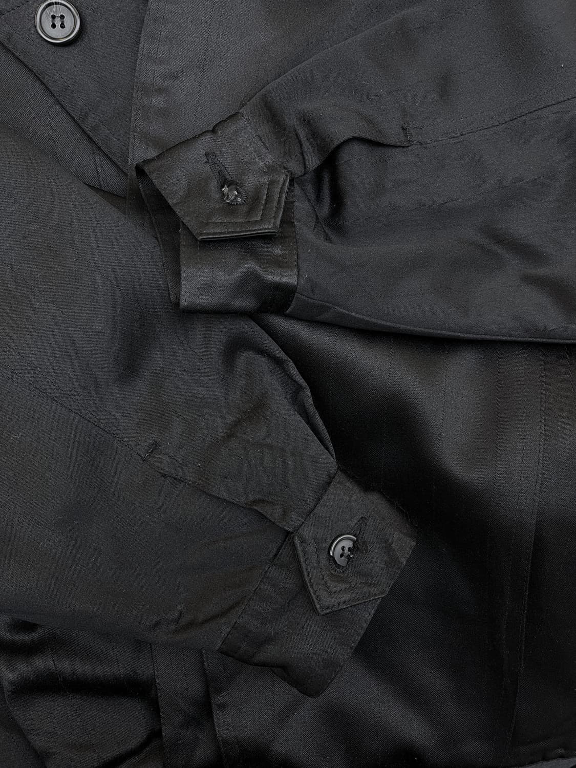 Men’s Vasc 90s 유로피안 크롭드 트렌치 자켓 상품이미지7