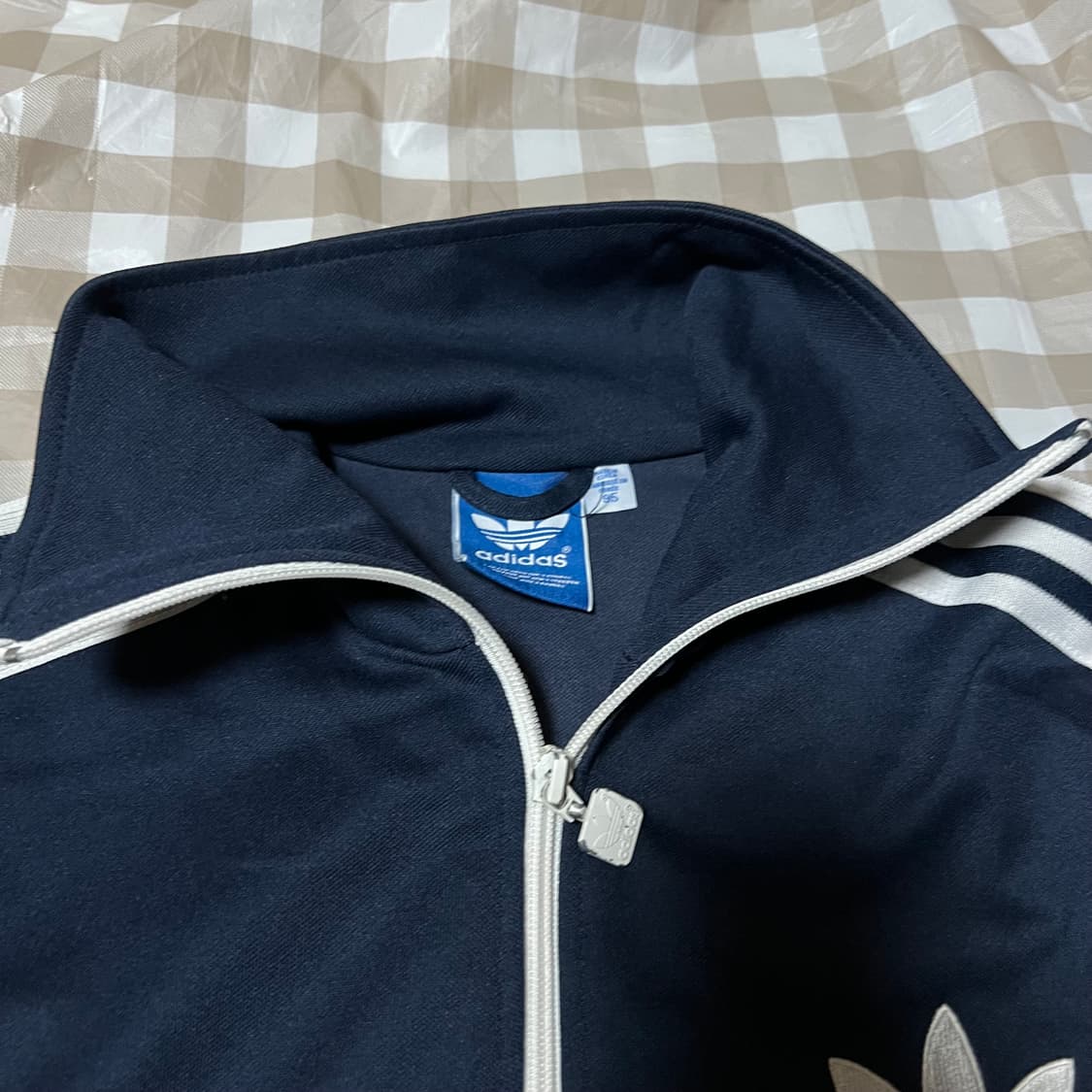 아디다스 유로파 져지 네이비 95 삼선 집업 트랙탑 Y2K 상품이미지2