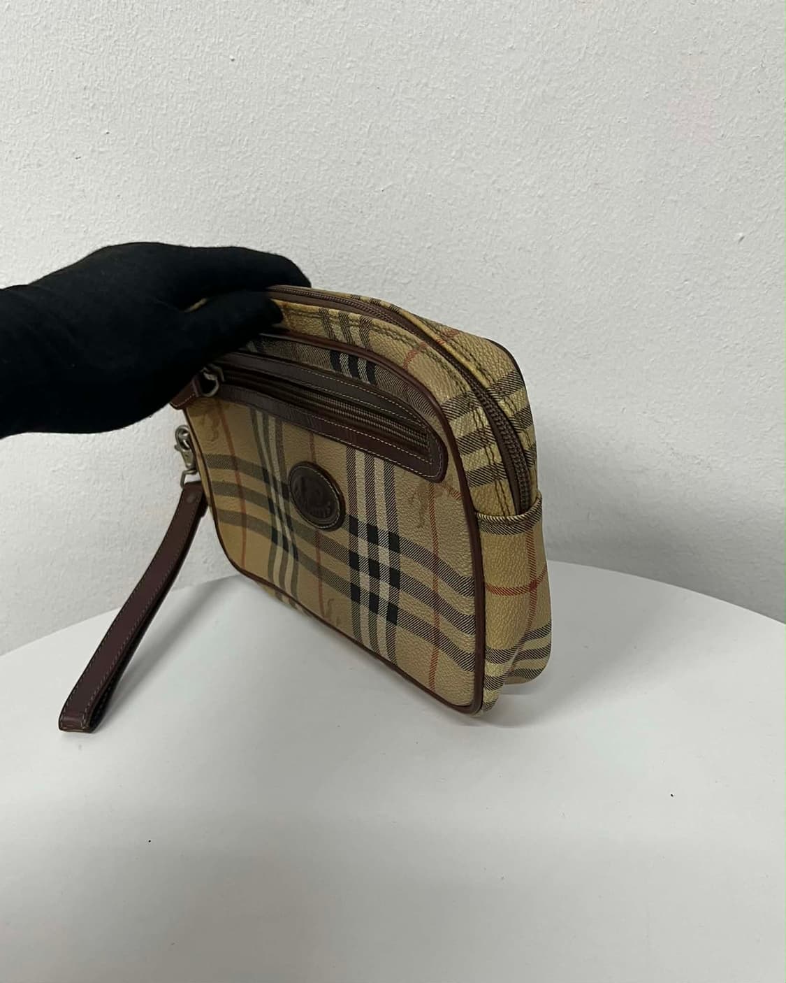 버버리 빈티지 2way 노바체크 클러치 백 상품이미지3