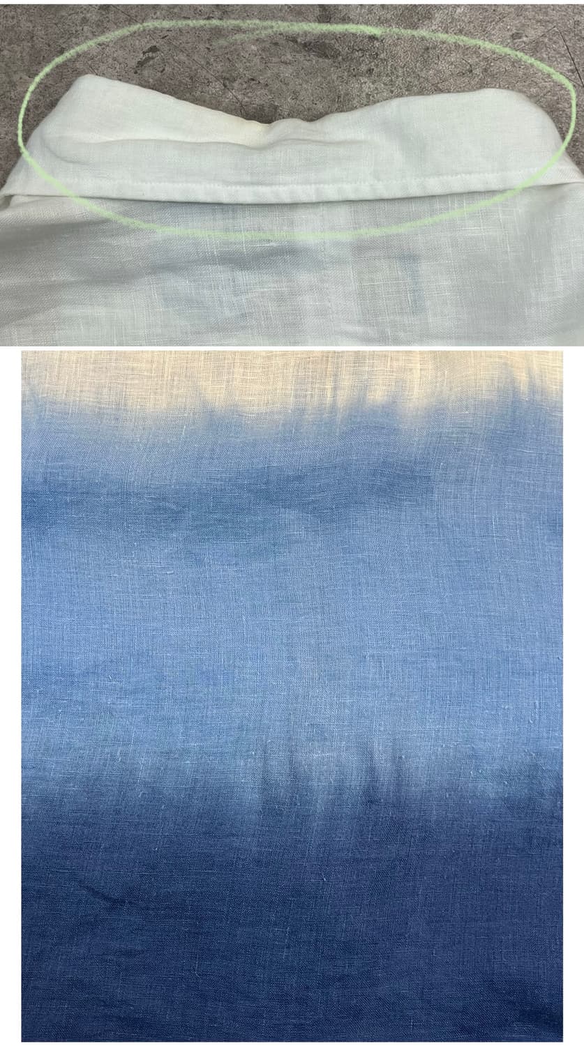 폴로 랄프로렌 린넨 그라데이션 셔츠 블루 M #csz3740 상품이미지9