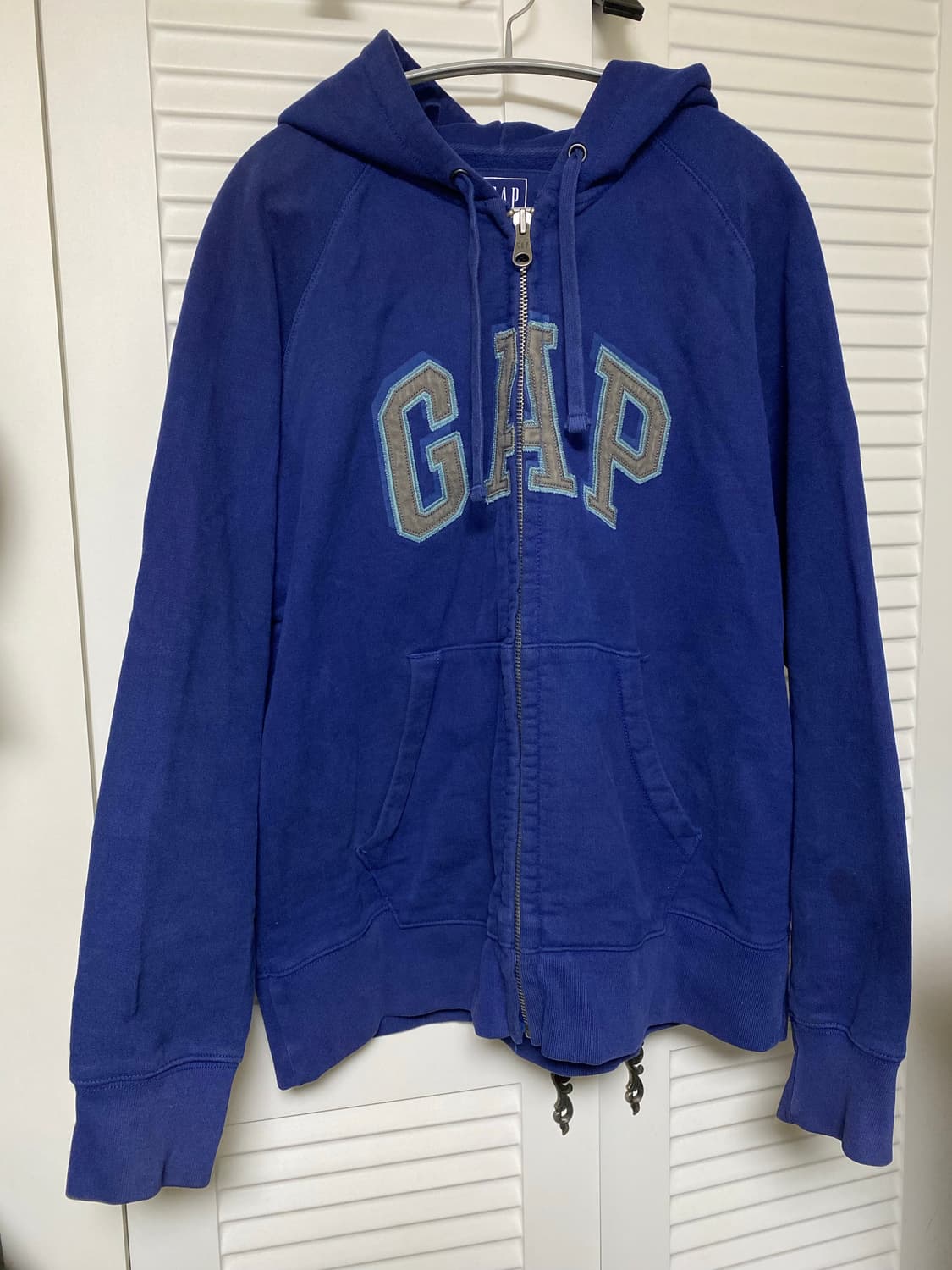 갭 후드집업 라지 블루컬러 상품이미지1