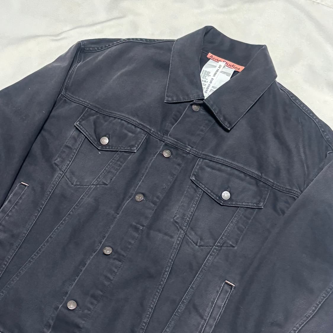 XS 아크네스튜디오 코튼데님 자켓 상품이미지1