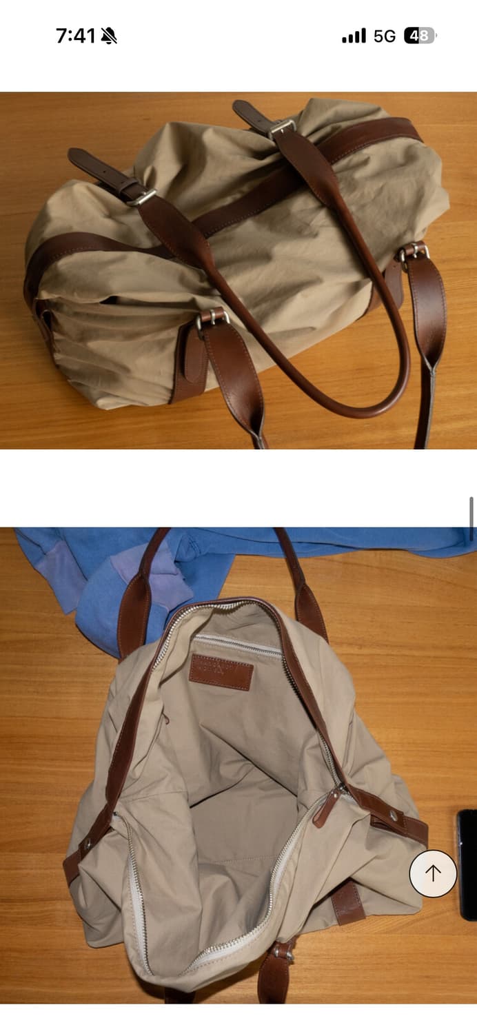 (구함) 마가렛호웰 - Classic Boston Bag (Be 상품이미지3