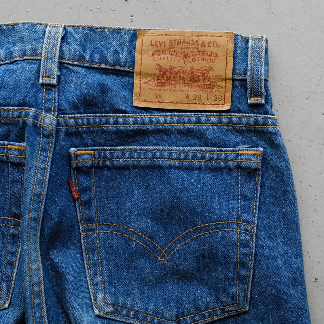 1990’s Made In USA Levi’s 505 Denim 상품이미지5