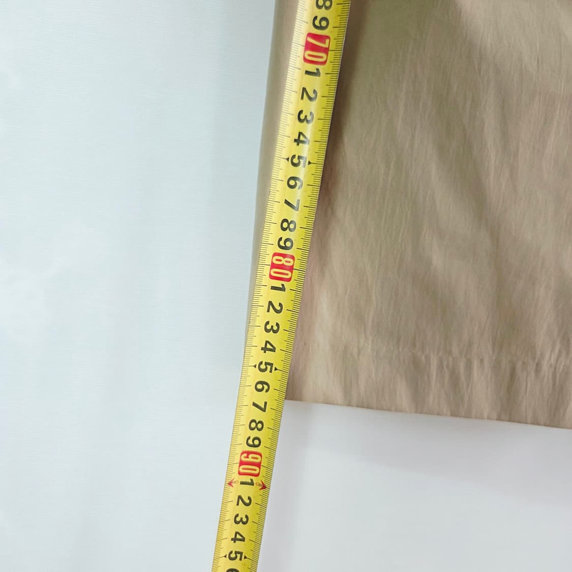 [MINE] 마인 베이지 와이드 크롭 팬츠 여성 61-90 한섬 여름 상품이미지9