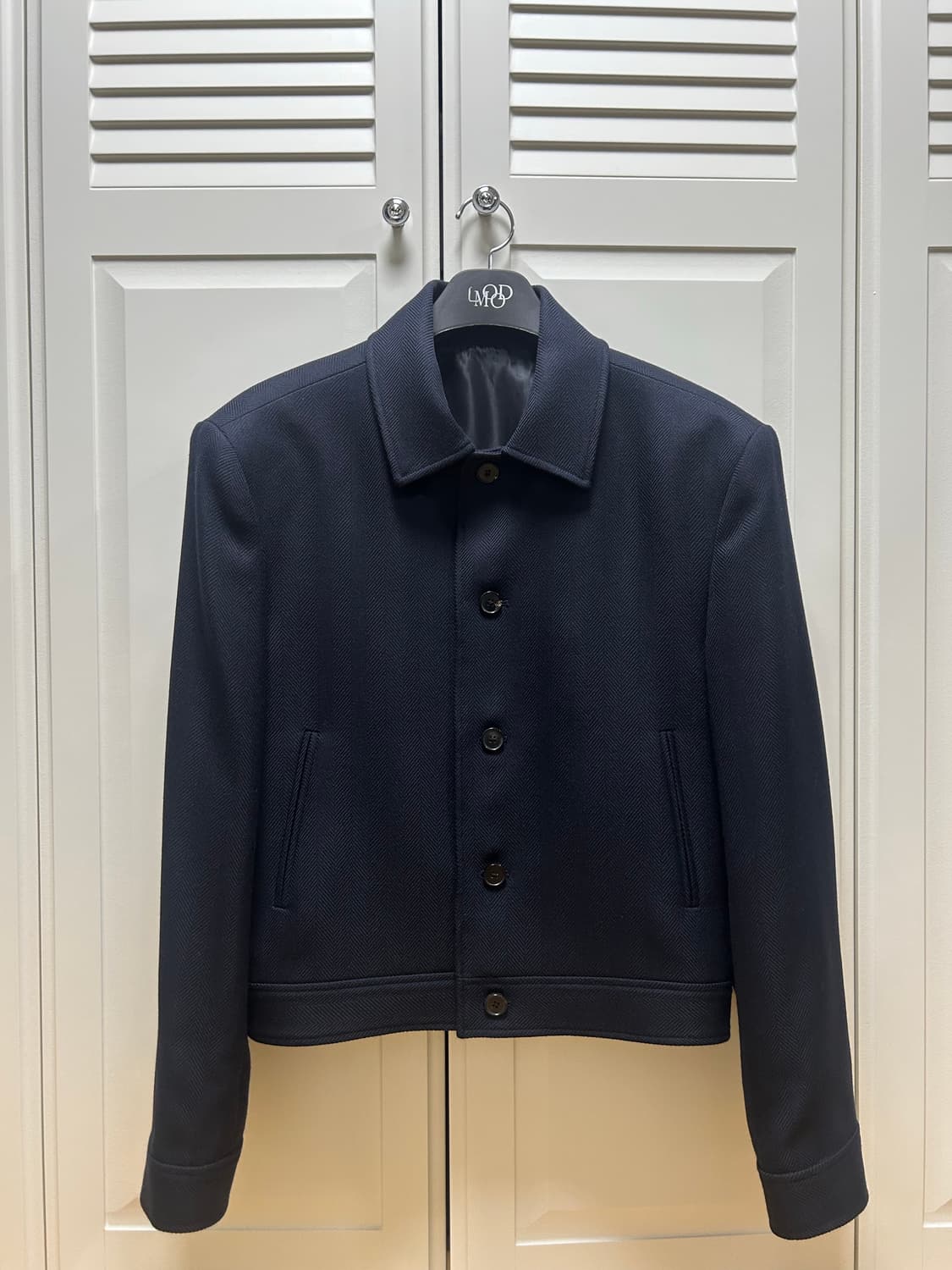 엘무드 마르코스 울 트러커 자켓 네이비 46 상품이미지3