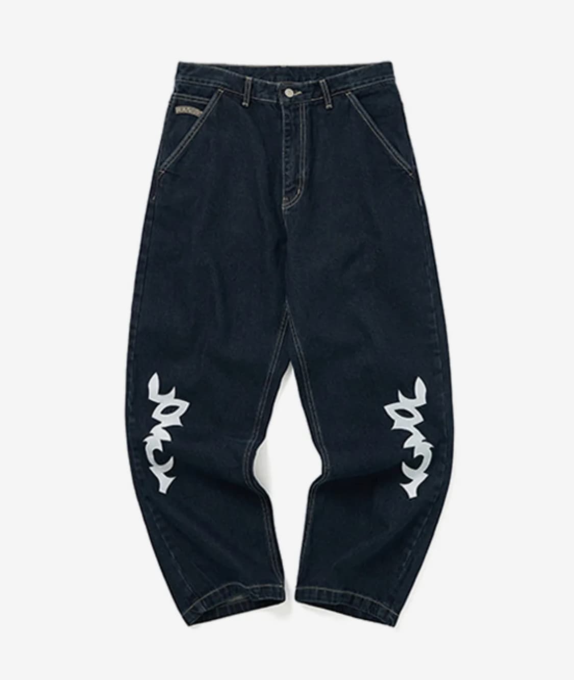 위캔더스 라이더 자수 데님 팬츠 (XL) 상품이미지5