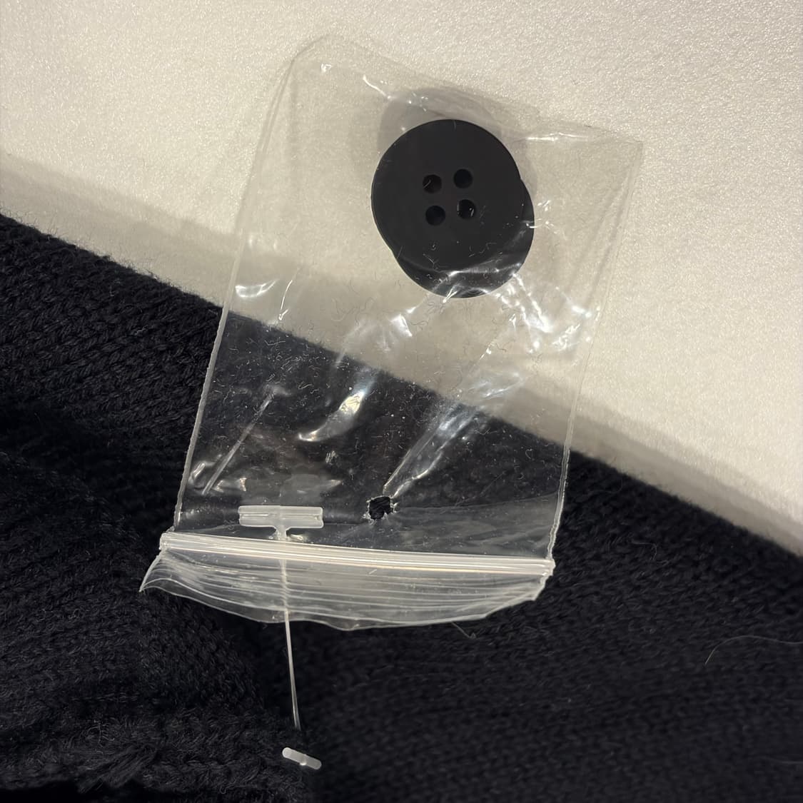 [XL] 테슬라 블랙 면 혼방 가디건 B947 상품이미지8