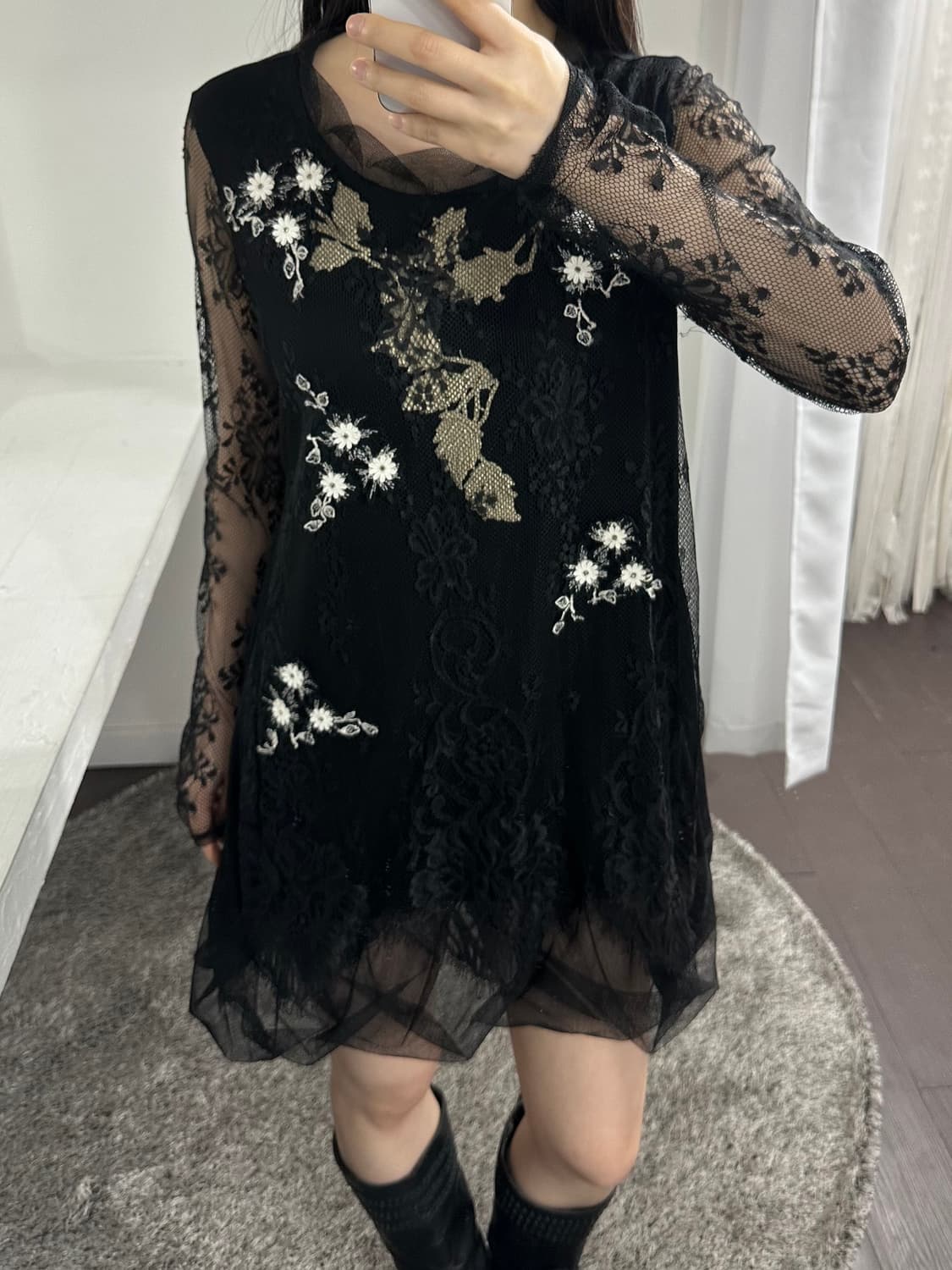 oriental design dress 상품이미지3