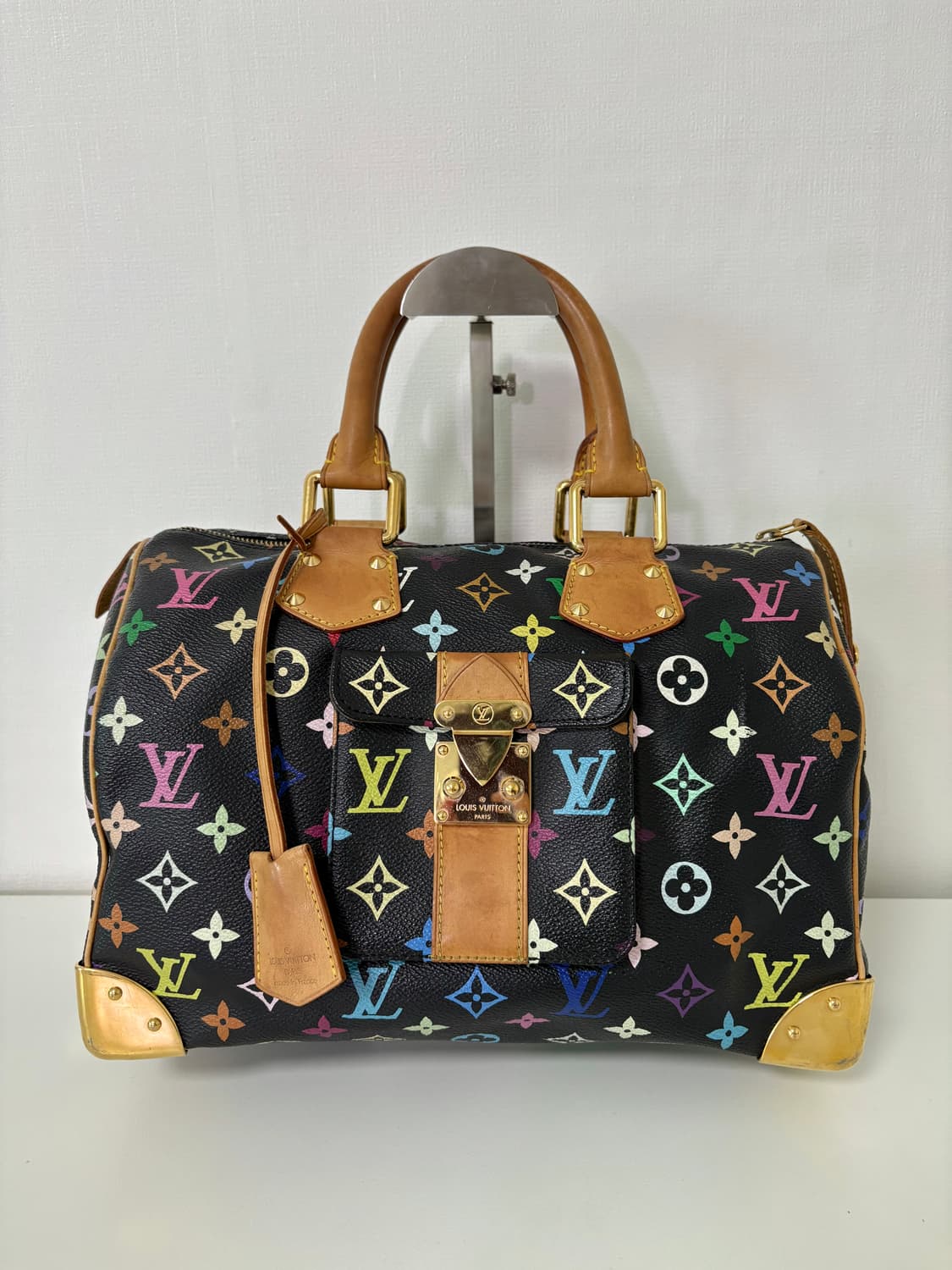 루이비통 멀티컬러 스피디백 블랙 상품이미지1