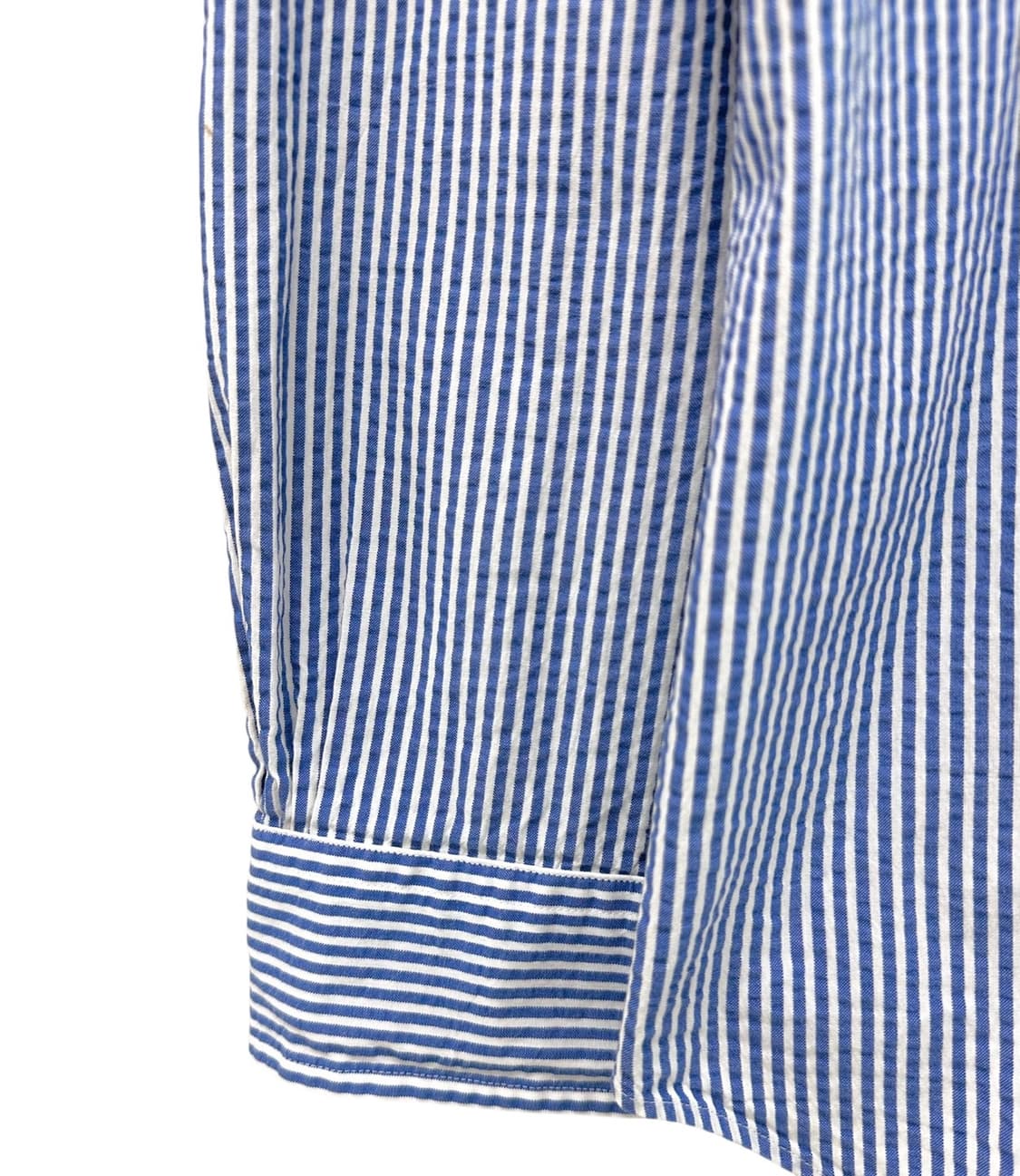 브룩스브라더스 스트라이프 셔츠 블루&화이트 (M) 상품이미지4