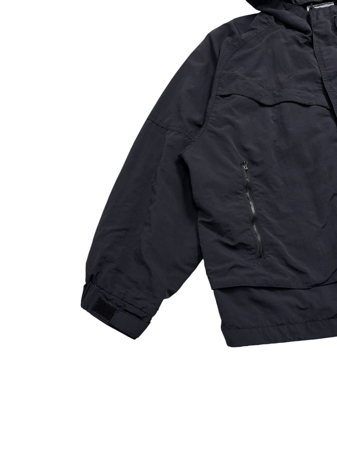 트래블 후드 바람막이 자켓 블랙 상품이미지3