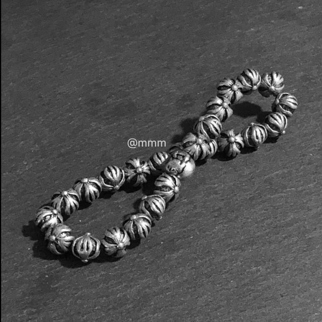 [Unisex]크롬 원석 팔찌 상품이미지4