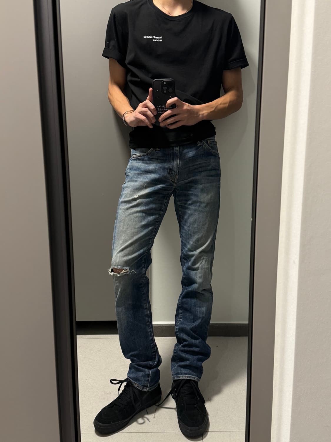 Levi’s vintage 511 distressed denim 상품이미지1