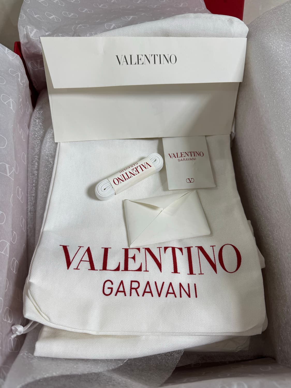 발렌티노 MS-2960 패브릭 & 카프스킨 로우탑 스니커즈 화이트 실버 상품이미지6