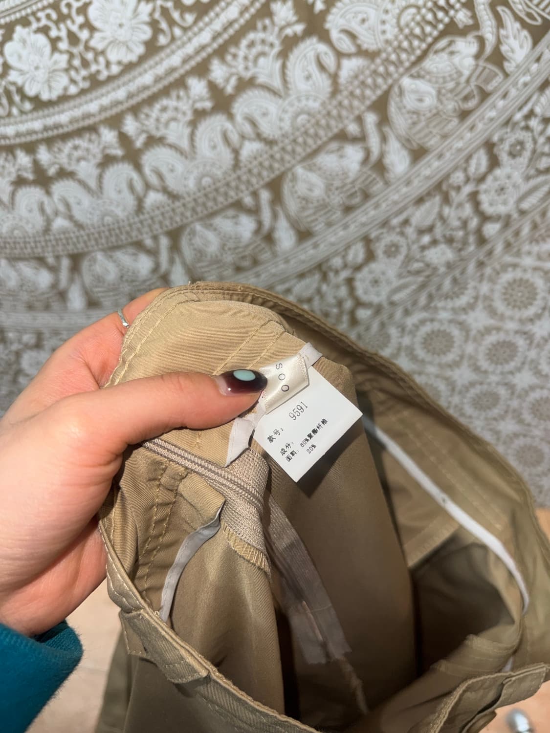 여성 코튼 핀턱 미디스커트  상품이미지6