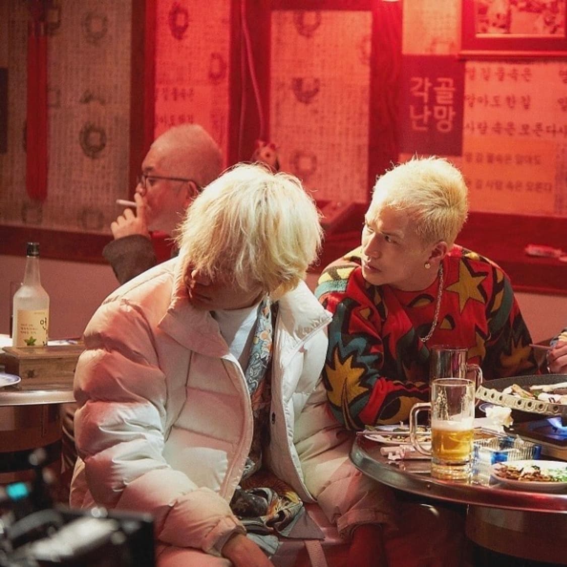 해외판 노스페이스 1992 눕시 화이트, 칸예 눕시 사이즈m 상품이미지3