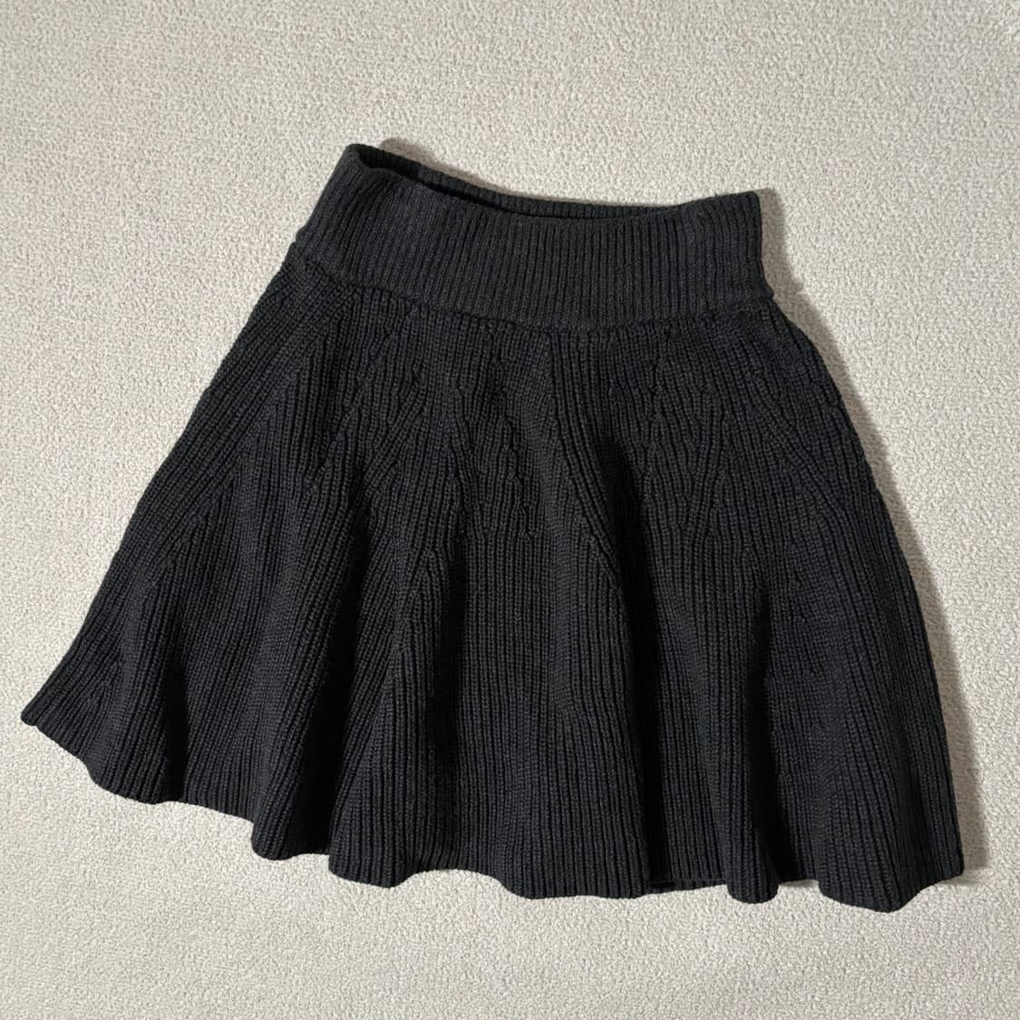 빈티지 GAP 갭 차콜 니트스커트  상품이미지1