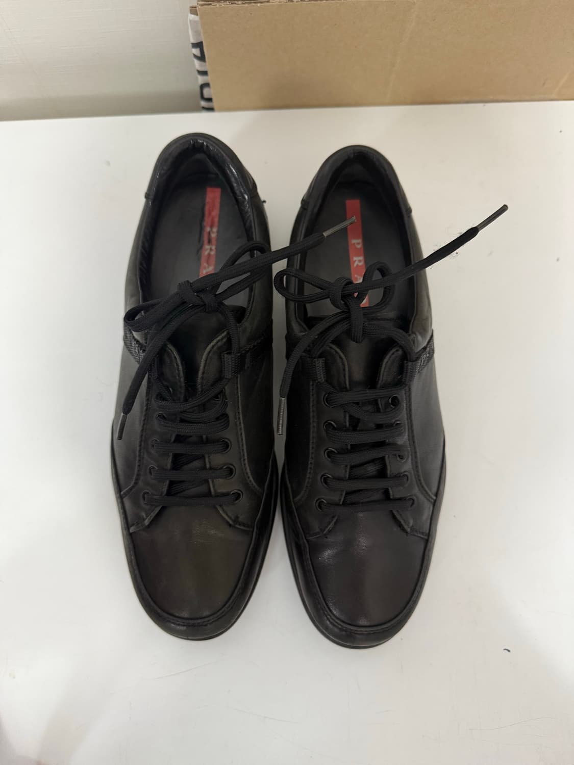 (220)프라다 스포츠 레더 스니커즈 상품이미지1