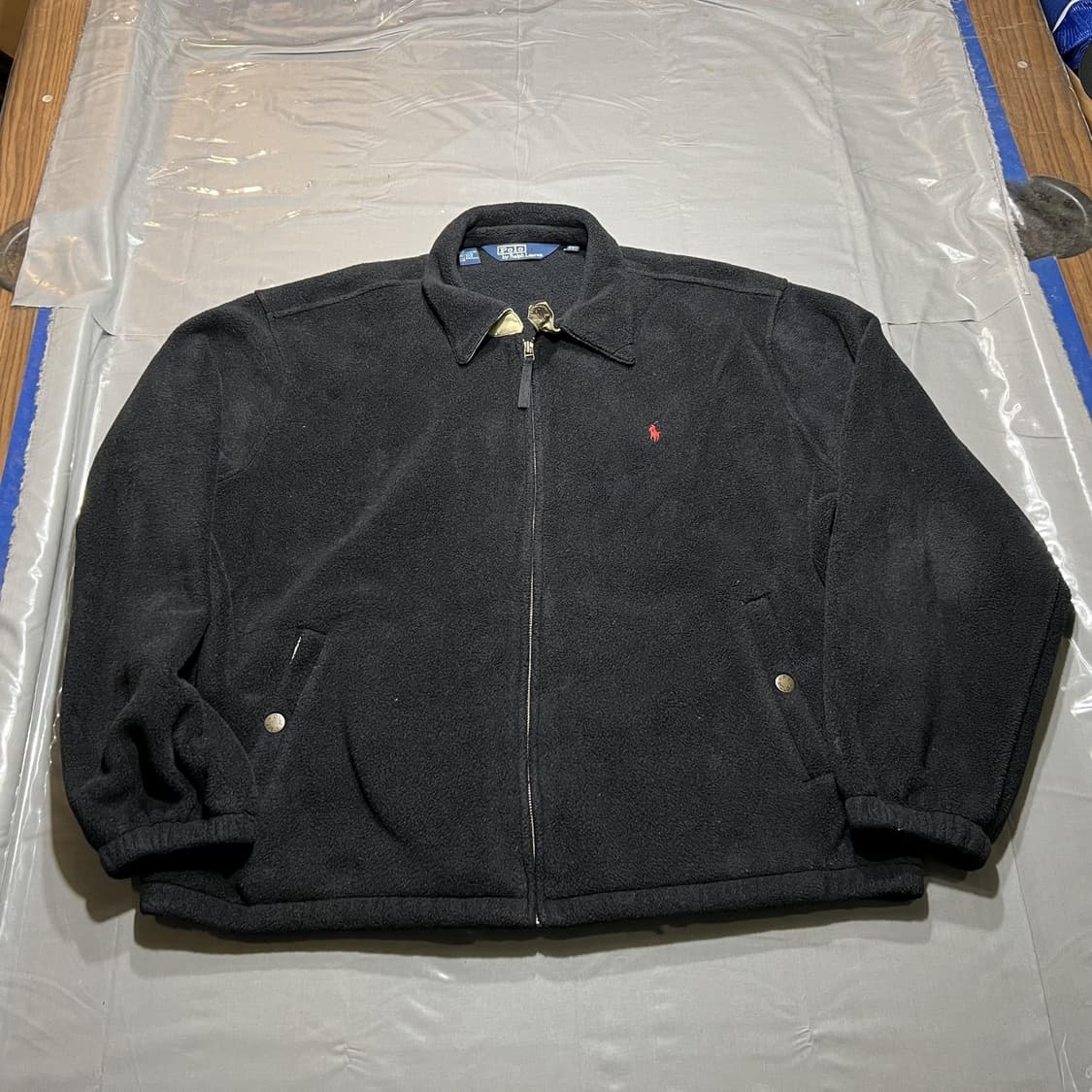 폴로 랄프 로렌 플리스 자켓 블랙 2XL 상품이미지1