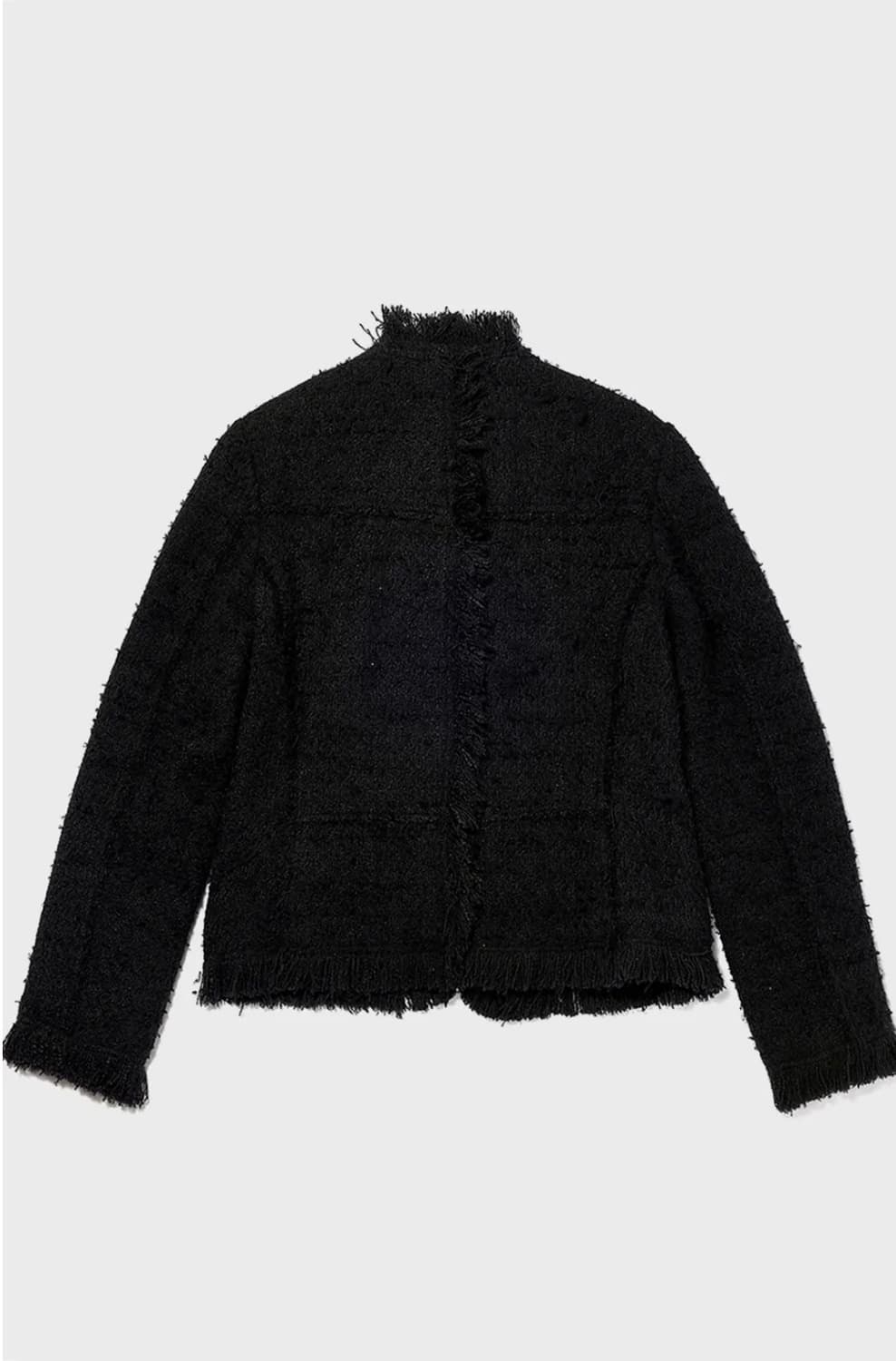 Open YY frayed tweed jacket 상품이미지2
