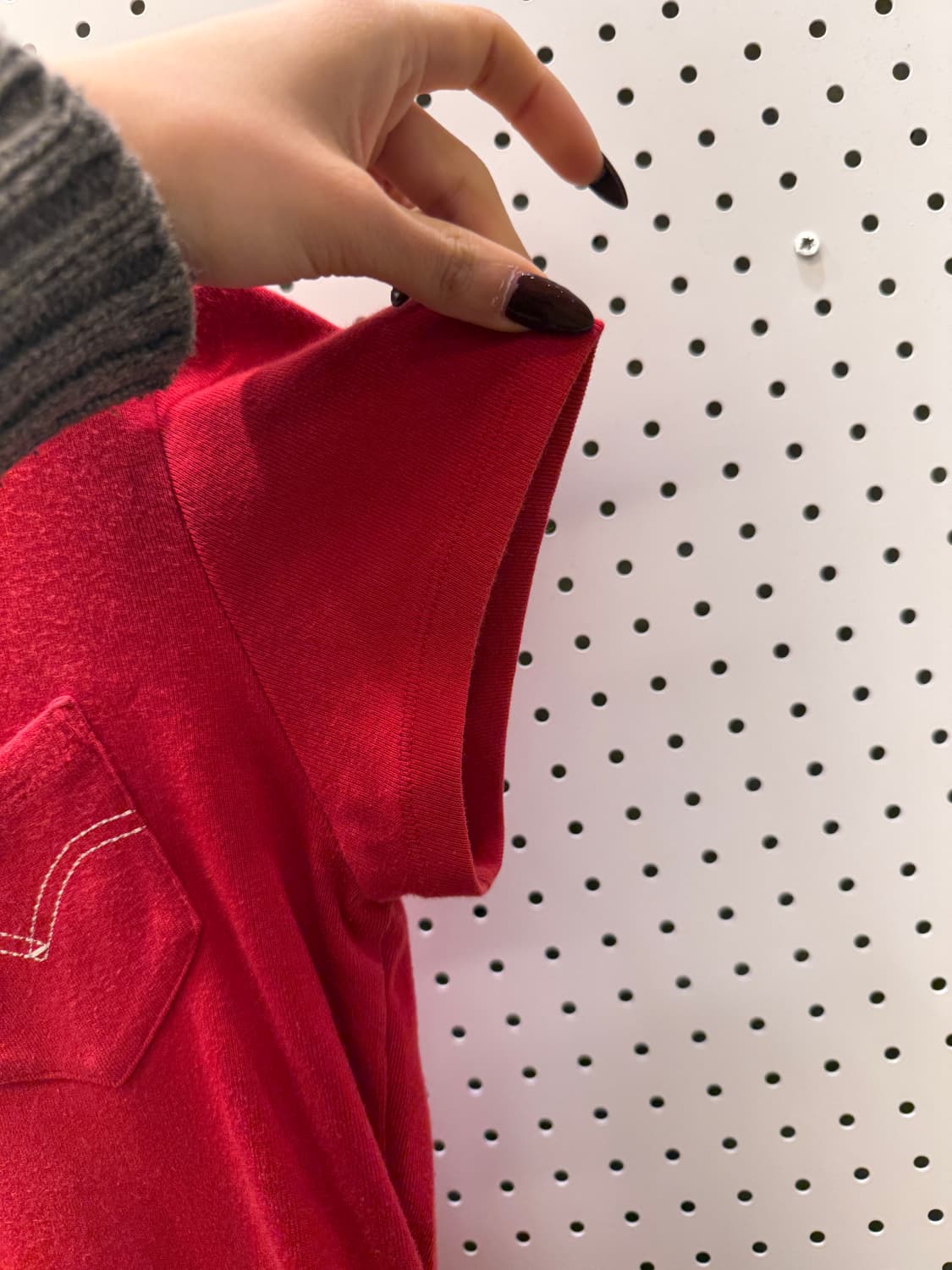 리바이스 포켓 반팔 티셔츠 U1211 상품이미지4