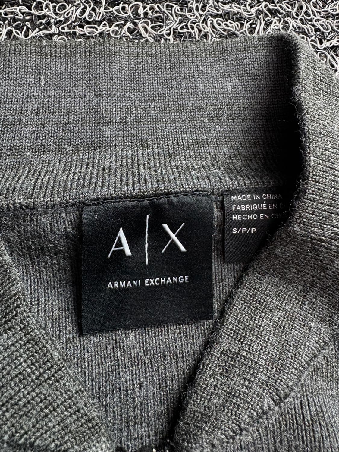 아르마니 익스체인지 스웻 니트 집업 자켓 2847 상품이미지3