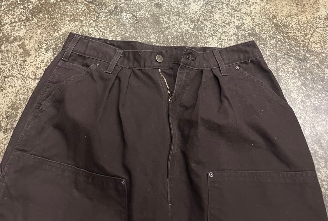 10s 칼하트 더블니 브라운 카펜터 팬츠 상품이미지5