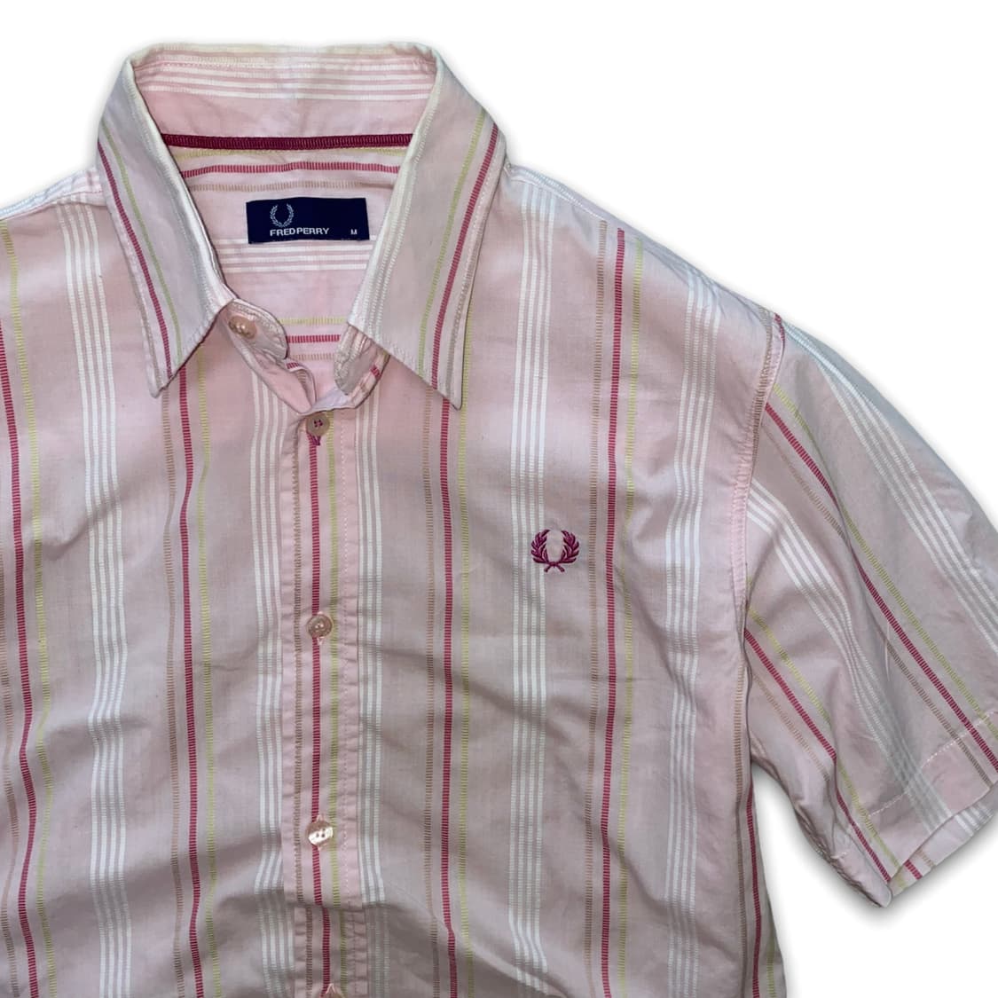 프레드페리 스트라이프 패턴 반팔 셔츠  상품이미지2