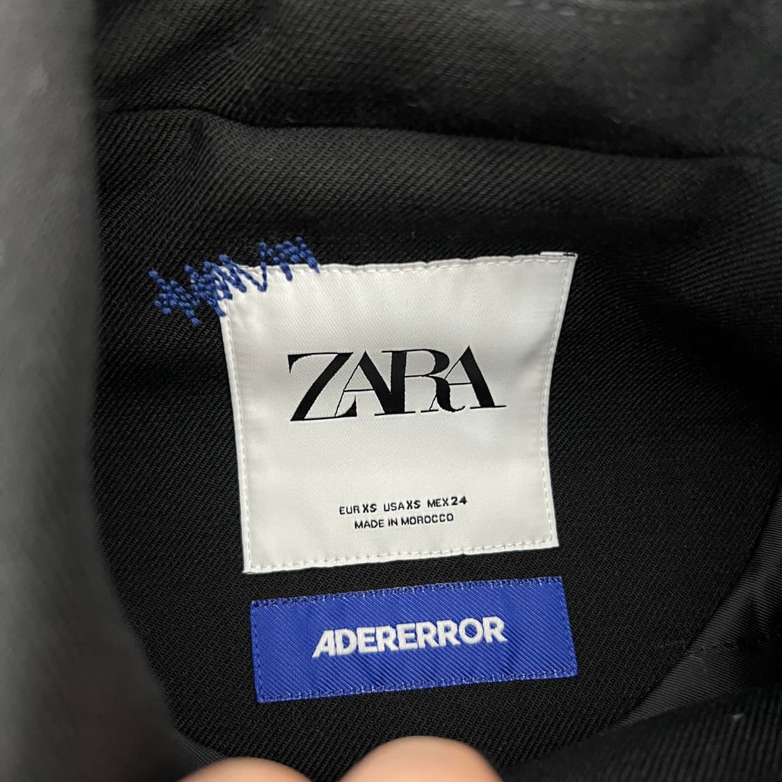 자라 x 아더에러 오버사이즈 칼라 봄버 자켓 상품이미지5