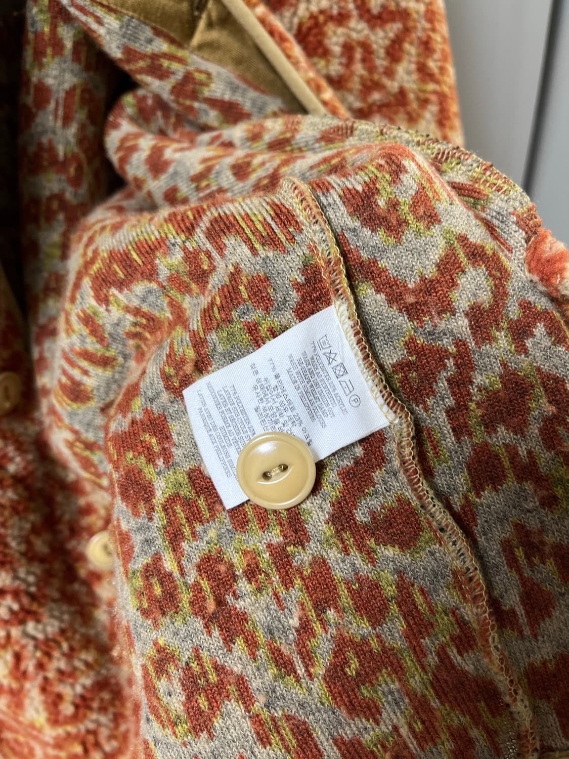 YMC 호피 플리스 자켓 상품이미지4