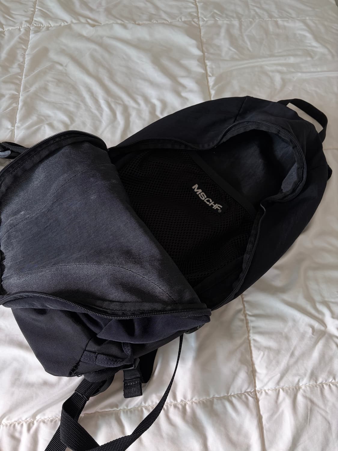 미스치프 롬버스 백팩 블랙 상품이미지4