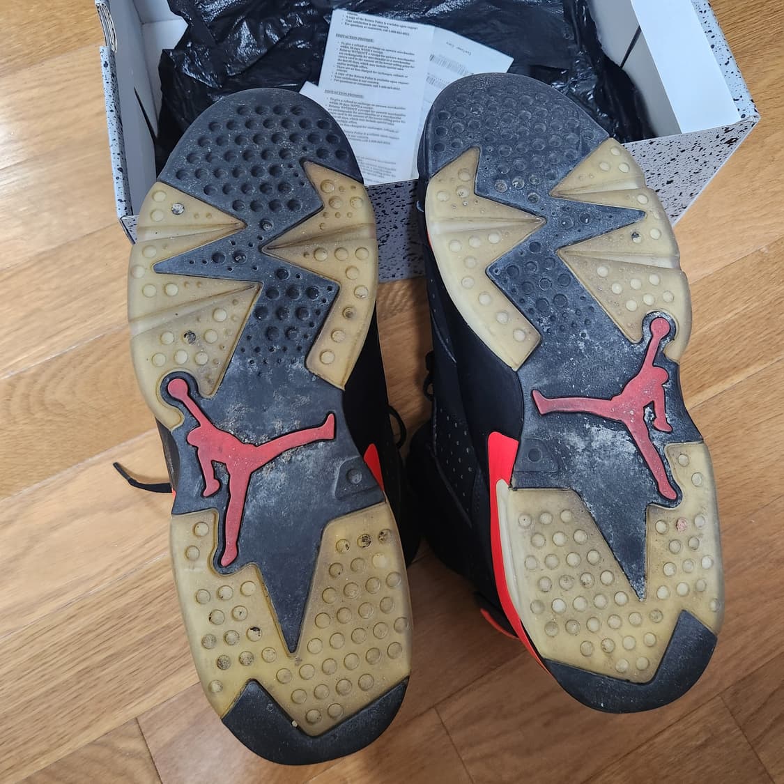 2014 조던6 블랙인프라레드 275 상품이미지8