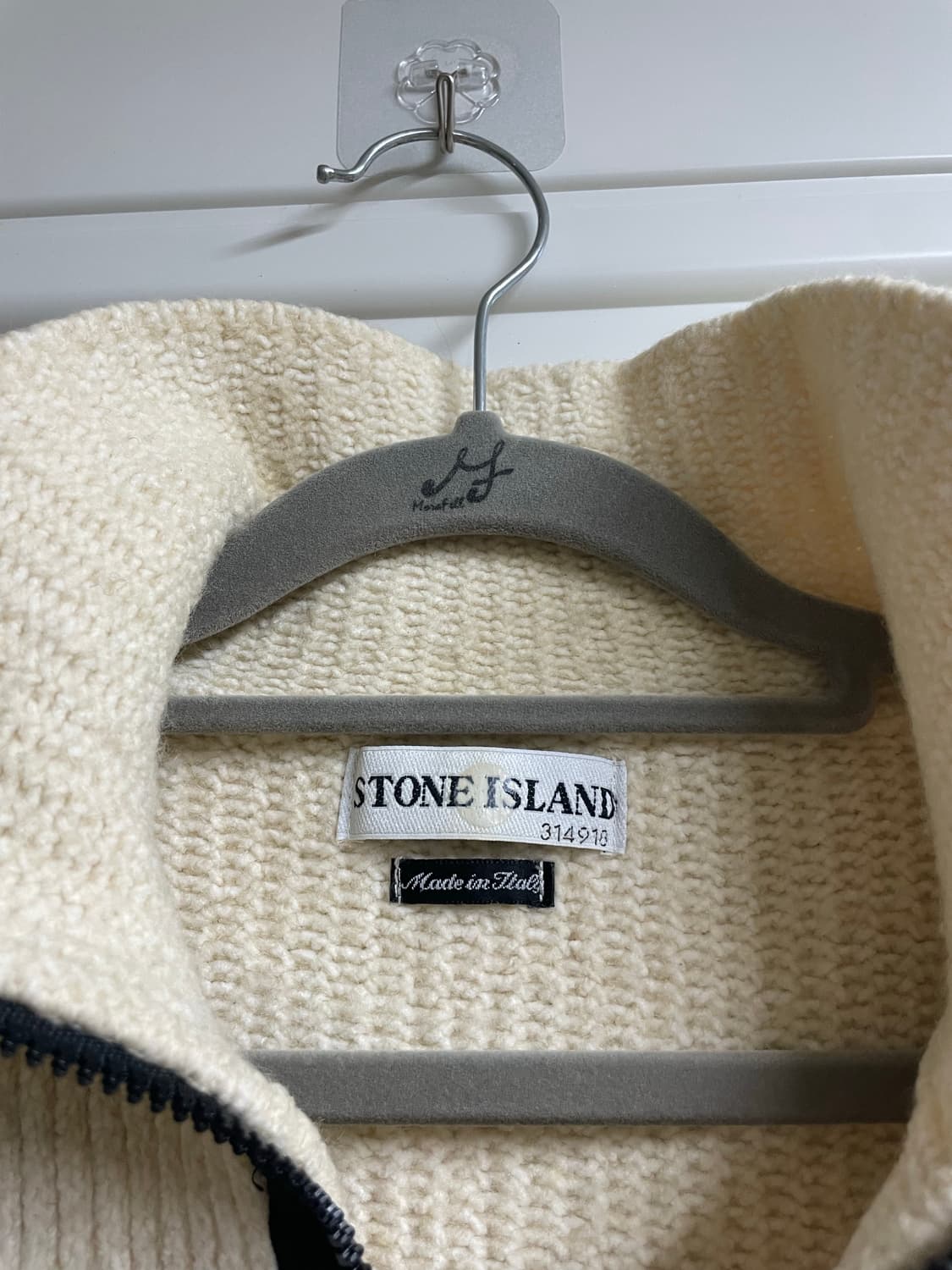 스톤아일랜드 하프 집업 니트 상품이미지6