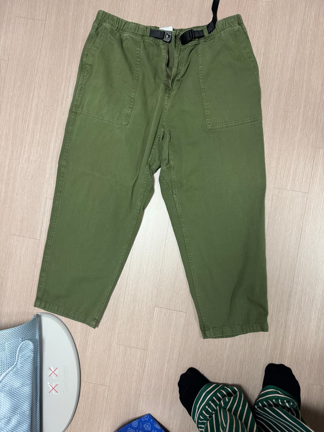 그라미치 루즈테이퍼드 올리브 xl 상품이미지1